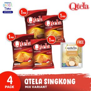 qtela bundle pack - free 1 pcs mustika ratu masker bengkoang 15 gr