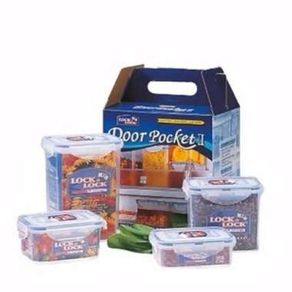 Gift Set Lock N Lock Food Container 4Pcs