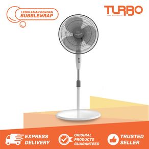 Turbo New Style Single Blade Stand Fan / Kipas Angin Berdiri CFR3030 2 Pilihan Warna - PUTIH