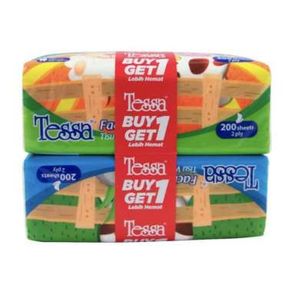 Tissue Tessa Facial 200 sheets 2 ply