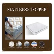 Quantum Mattress Topper ORI Pelindung Kasur Tebal 6 Cm Putih