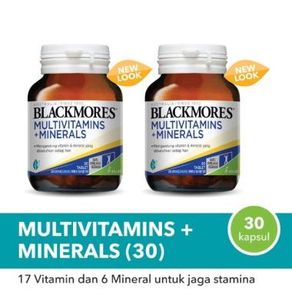 Blackmores Multivitamins + Minerals [30 caps] Twinpack - 2 pcs