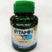 NUTRIMAX Vitamin D3 400 IU BPOM 120 Tablet