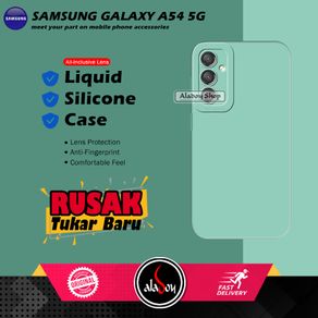 Case Samsung A54 5G Soft Case Liquid Silicone Pro Camera Premium Casing