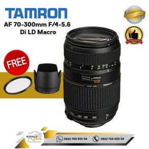 lensa tamron af 70-300mm f/4-5.6 di ld macro for canon & nikon