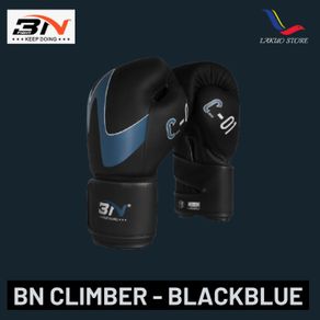 sarung tinju bn climber c-01 / boxing glove bn climber - blackblue 10 oz climber