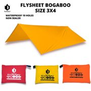 [COD] Flysheet 3x4 Meter 19 Loop Waterproof - Pelapis Pelindung Tenda Camping - flyshet Tenda