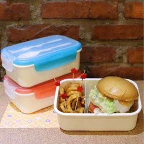 Gratis Ongkir L121 Calista Iwaki Lunch Box / Tempat Makan / Kotak Bento