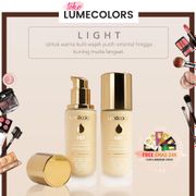 (Gratis Emas) Agen Resmi Lumecolors HD Foundation Full Coverage Ultra Lightweight shade Light