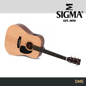 Sigma DME Acoustic Electric Guitar With Gigbag