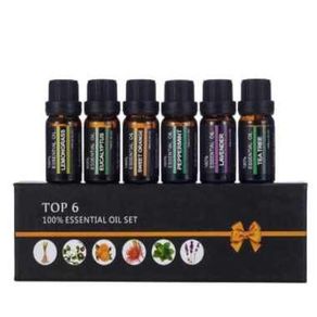 6PCS - 10ml Firstsun Set Essential Fragrance Oils Aromatherapy