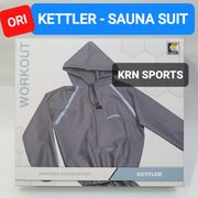 kettler nanotrax sauna suit / exercise suit / baju stelan sauna - ori - xxxl