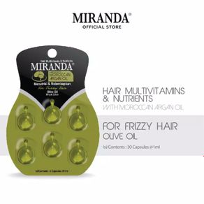 miranda hair vitamin 5varian original bpom