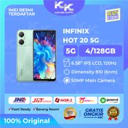 INFINIX HOT 20 5G NFC 4/128 GB RAM 4GB INTERNAL 128GB - GARANSI RESMI