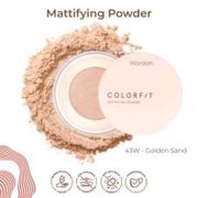 Wardah Colorfit Mattifying Powder 15g Matte Finish - Bedak Tabur