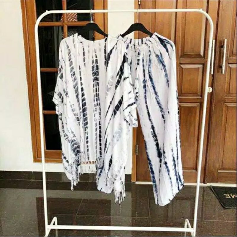 Pilihan set cardigan tie dye | 16,000 
