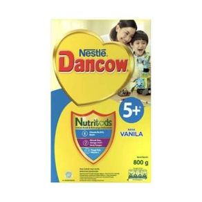 Dancow 5+ Vanila 800Gr Kemasan Baru Ekstra 80G