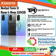 Xiaomi Redmi Note 11 Ram 6 Rom 128GB Smartphone