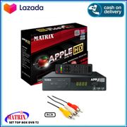 Receiver Tv Set Top Box Matrix Apple Merah DVB T2 Digital Bisa Youtube FULL HD DVB T2 - Versi Terbaru