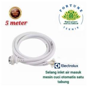 Selang inlet air masuk mesin cuci otomatis Electrolux satu tabung 5 M