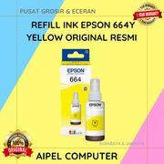 refill ink epson 664 original resmi 100 % - yellow