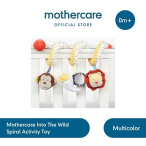 Mothercare Into The Wild Spiral Activity Toy - Mainan Gantung Bayi