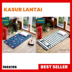 travel bed quantum - kasur gulung quantum - 100x195