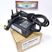 adaptor charger tv & monitor lg original 19v - 0.84a jarum