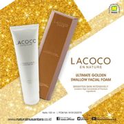 [Lacoco] Golden Swallow Facial Foam ( 1 tingkat lebih cerah dalam 10 hari pemakaian rutin )