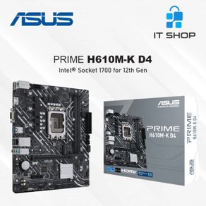 motherboard asus prime h610m-k d4 - lga1700