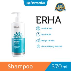Erhair Shampoo Hairgrow All Hair Type Untuk Rambut Rontok 370ml
