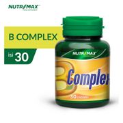 Nutrimax B Complex 30 Tablet Vitamin B Nutrisi Otak Sistem Saraf syaraf Neutropik Anemia