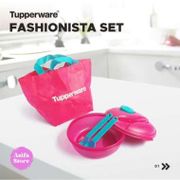 Tupperware Fashionista - Lunch Box Set Anak, Tempat Bekal, Kotak Makan