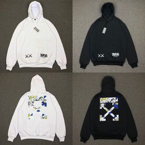 kaws off white hoodie