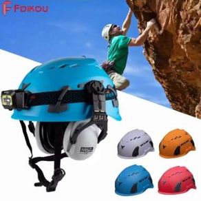 Free Ongkir Helm Safety For Sporty Climbing Rescue Caving Rafting Helmet