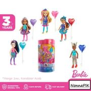 Barbie Chelsea Color Reveal Doll Confetti Print 6 Surprises (Random)