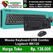 mouse keyboard usb logitech mk120