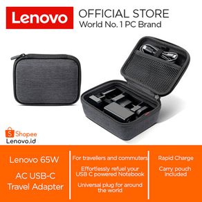 Lenovo 65W USB-C AC Travel Adapter / Adaptor G0A6N065WW (ThinkPad ThinkBook Yoga IdeaPad Flex MIIX)