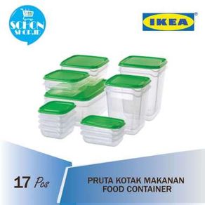 IKEA PRUTA - Tempat makanan, set isi 17