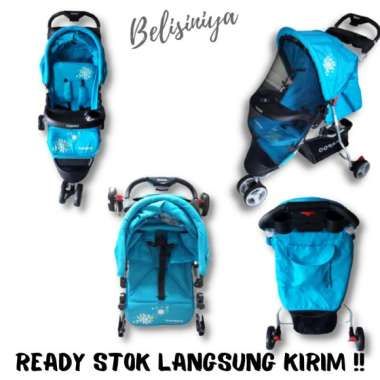 cara melipat stroller pliko nevada