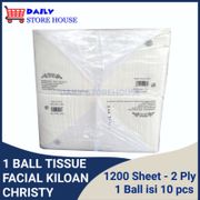Tissue Facial 1 Ball isi 10 pak Tissue Kualitas Paseo/Nice