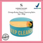 SOMETHINC Cleansing SERIES / SOMETHINC Omega Butter Deep Cleansing Balm / SOMETHINC Reset Gentle Micellar Cleansing Water / SOMETHINC Alpha Squalaneoxidant Deep Cleansing Oil