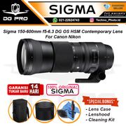 sigma 150-600mm f5-6.3 dg os hsm contemporary lens (c) - canon ef