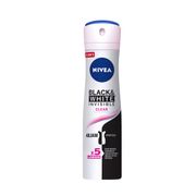 NIVEA INVISIBLE BLACKWHITE SPRAY FMALE 150 ML - DEODORANT