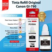 Tinta Original Canon G Series G1000 G2000 G3000 G4000 Gi-790 Black