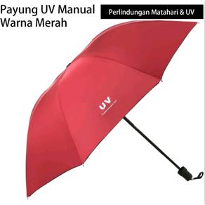 payung promosi anti uv lipat 4  dengan rangka tebal