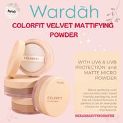 WARDAH Colorfit Velvet Mattifying Powder 15GR |Loose Powder | Bedak Tabur