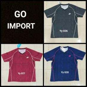 Baju Badminton Go Import Yonex Yy 026 Kaos Baju Olahraga Bulutangkis Import
