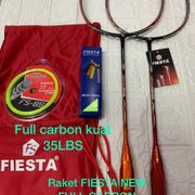 Raket Badminton NEW FIESTA FS Break Free 555 Full carbon taiwan 35lbs original
