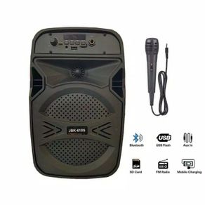 speaker karaoke bluetooth portable jbk 610 plus mic